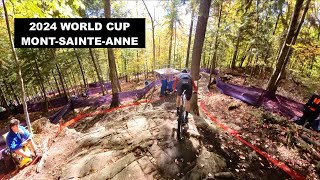 2024 UCI MTB World Series MontSainteAnne 🇨🇦 COURSE PREVIEW [upl. by Kirad]