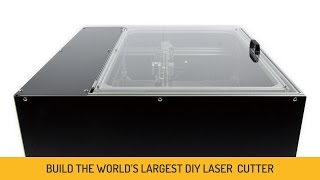 DIY 40W CO2 Laser Cutter and Engraver Project 60cm×44cm Cutting Area [upl. by Corley951]