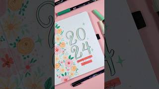 2024 Bullet Journal Cover Set Up bulletjournal [upl. by Roseline636]