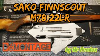 Tuto  Sako Finnscout M78 démontage [upl. by Placeeda562]