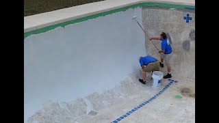 RollOn Cement Pool Plaster by SiderCrete Inc [upl. by Helfand]