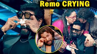 Indias Best Dancer Season 4 Dance Remo Dsouza Terence CRYING EMotional Tribute Dance Performance [upl. by Anaiq]