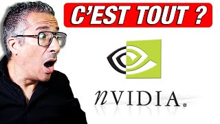 Résultats de Nvidia La Bourse nest pas contente [upl. by Ahsert]