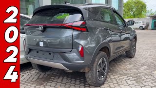 2024 TATA NEXON FEARLESS S VARIANT With Sunroof ₹13 Lakh ❤️ NEW NEXON FEARLESS TOP MODEL GREY 2024 [upl. by Eimme123]