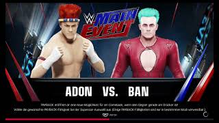 Adon vs Ban ★ WWE2K19 [upl. by Audette]