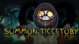 Summoning Ticci Toby At Night At A Forest Gone Wrongcaught on tape [upl. by Akinyt904]