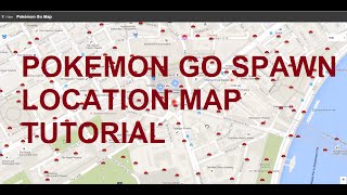 Pokemon GO Map Tutorial  All Pokemon Locations Gyms and Pokestops  Works on Phones [upl. by Katalin]