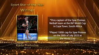 Free State Sports Awards 2024  Sports Star of the Year [upl. by Sanferd]