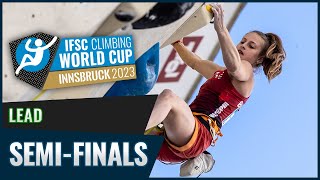 Lead semifinals  Innsbruck 2023 [upl. by Anaoy]