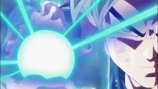 Gokus ULTRA INSTINCT Kamehameha vs Kelfa  ENGLISH REDUB [upl. by Jeramie]