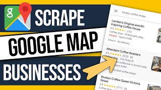 Best Google Maps Data Scraper 2024  Extract all business data  emails Free Plan Included [upl. by Billie]