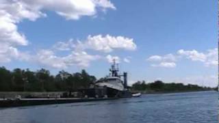 ANGLIAN LADYPML 2501 in the Welland Canal [upl. by Elicul920]