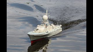 Graupner Schnellboot Wiesel  Schnellboot Treffen  Bundesmarine  Marine Treffen in Breiholz [upl. by Nonie634]