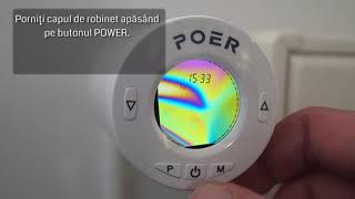 Instalare cap robinet Poer Smart [upl. by Treborsemaj]