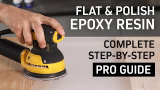 How to Sand and Polish Epoxy Resin to a Mirror Finish  Step by Step Guide [upl. by Maximilianus644]