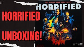 Horrified Board Game Unboxing [upl. by Yllrebmik]