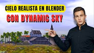 Cómo Crear un Cielo Realista en Blender con Dynamic Sky  Tutorial Completo [upl. by Sturrock864]