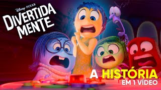 DIVERTIDA MENTE O FILME EM 1 VÍDEO [upl. by Kobylak]