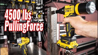 4500 lbs Pulling Force NEW DeWalt 20V MAX Rivet Tools DCF403D1 amp DCF414GE2 [upl. by Janeen]