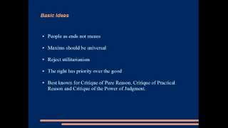 Immanuel Kants Philosophy of Ethics Summary [upl. by Oreste]