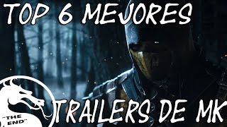 Top 6 Mejores Trailers De Mortal Kombat quotThe Endquot [upl. by Noevart639]