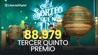 El 88979 tercer quinto premio del Sorteo de Navidad 2023 [upl. by Etsirhc]