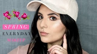 مكياجي اليومي لفصل الربيع  My Everyday Spring makeup [upl. by Lauhsoj266]