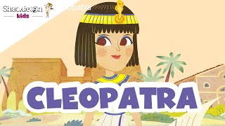 Cleopatra  Biografía en cuento para niños  Shackleton Kids [upl. by Aikram]