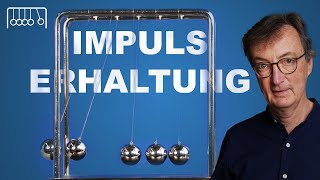 Impulserhaltung Stoß zwischen Kugeln elastisch und inelastisch [upl. by Htnnek]