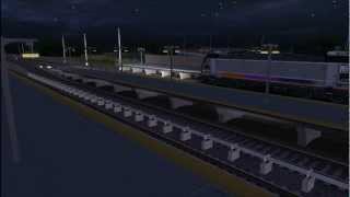 Late Night at Secaucus Trainz [upl. by Theodora]