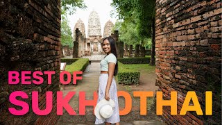 Die besten Sehenswürdigkeiten in Sukhothai Zauberhafte Tempel und köstliches Essen 😍 [upl. by Koch]