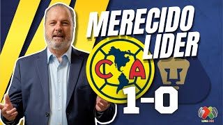 MERECIDO LIDER  América vs Pumas UNAM  Torneo Apertura 2023 Liga MX [upl. by Nnaegroeg]