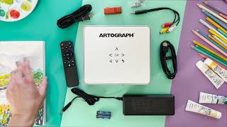 Unboxing ARTOGRAPH INSPIRE 1200 Digital Art Projector [upl. by Karleen]