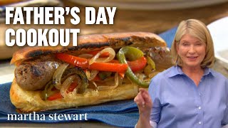 Martha Stewarts Ultimate Fathers Day Cookout Recipes  Best Outdoor Summer Meals [upl. by Gable420]