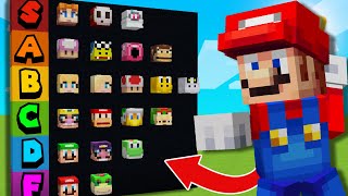 Making A Super Mario Character TIER LIST In Minecraft  Nintendo Fun House 30 [upl. by Sabec41]