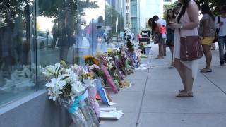 Cory Monteith Funeral Memorial Fairmont Pacific Rim Hotel Vancouver Canada [upl. by Taryne]