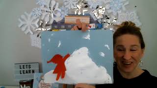 How to do The Snowy Day Craft  Preschool Art Painting  Circle Craft Time  Crafting with Ms Julie [upl. by Haldis684]