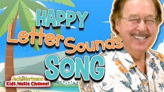 The Happy Letter Sounds Song  Jack Hartmann [upl. by Koorb895]