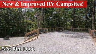 Cloudland Canyon State Park  New HUGE RV Sites [upl. by Eintruok]