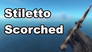 Stiletto Scorched  CSGO Skin Showcase [upl. by Gloriane]