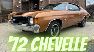 1972 Chevrolet Chevelle SS  402 s Match W AC  SOLD [upl. by Dupre]