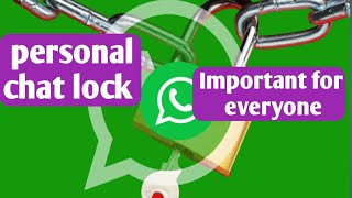 Private chat lock problem solution whatsapp how to set password on whatsapp chat lock not working [upl. by Brathwaite453]