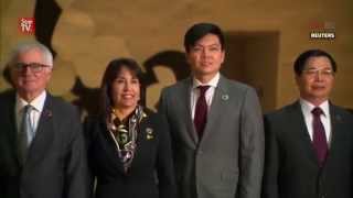 TransPacific trade pact ministers extend talks to Saturday [upl. by Eixela300]