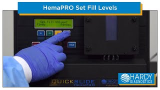 HemaPRO1 Set Fill Levels [upl. by Leumhs690]