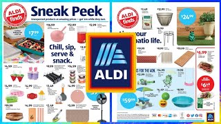 ALDI SNEAK PEEK OVER 80 ITEMS FOR THE WEEK OF 582024  5142024 [upl. by Nerin753]