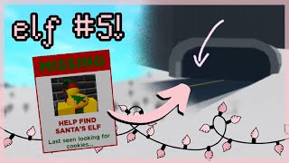 ELF 5 HAS BEEN FOUND BLOXBURG 5TH ELF LOCATION  Bloxburg elf hunt 2022 🎄 lizxrila [upl. by Landry328]