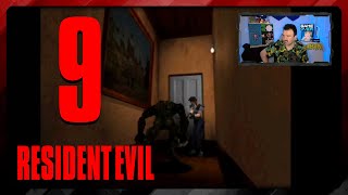 Hunters Make Their DEADLY Entrance Part 9 Retro React Resident Evil 1 Directors Cut [upl. by Alfreda]