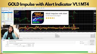 GOLD Impulse with Alert Indicator V11 MT4 Seize Golden Opportunities with Precision Alerts [upl. by Ijat]