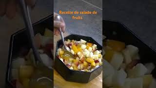 Recette de salade de fruits [upl. by Asir]