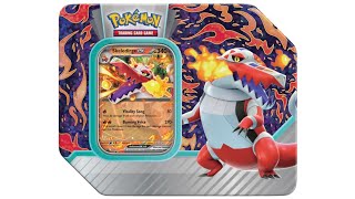 Skeledirge EX Paldea Partners Tin Pokémon TCG Opening [upl. by Happy]